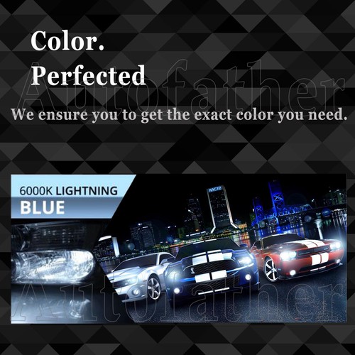 H7 Xenon HID Conversion Bulb DRL Car Headlight All Colors Replace Halogen or LED
