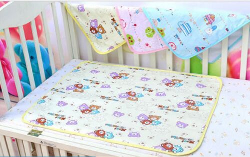 Baby Boys Girls Infant Toddler Reusable Waterproof Urinal Mat Changing Pad Cover 