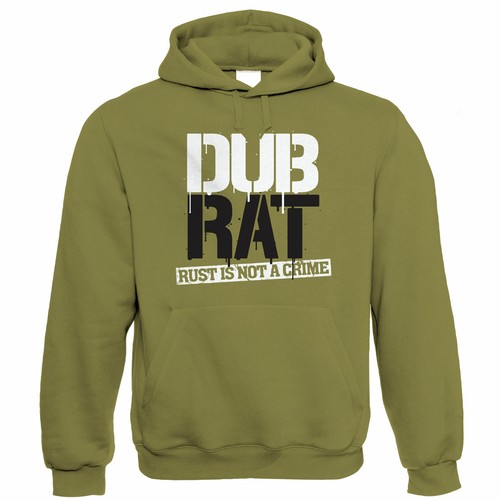 Vee Dub Camper Van Split Screen Resto Cal Look Hood Ride Rod Dub Rat Hoodie