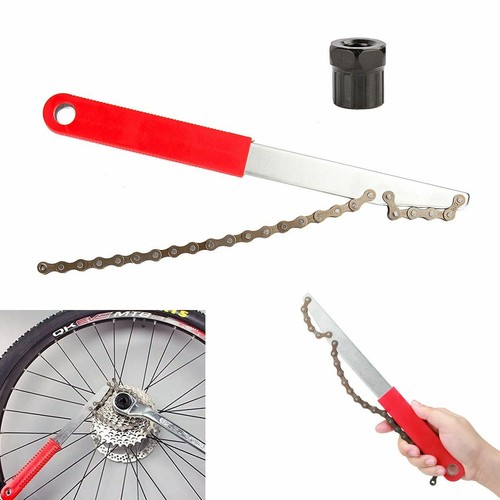 Bike Freewheel Chain Whip Sprocket Lock Lockring Remover Tool Kit Cassette Sport Bike Freewheel Chain Whip Sprocket Lock Lockring Remover Tool Kit Cassette Sport