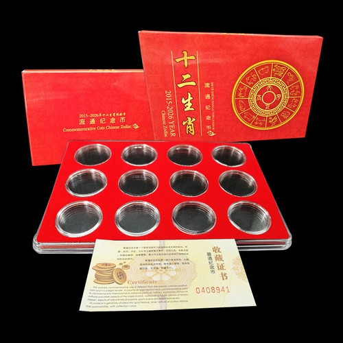 Tray Coin Collection Case Container Organizer Round Capsule Storage Useful