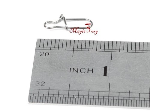 Saltwater Stainless Clip Lot Fishing Duo-lock Snap swivel Bait Lure Tackle Hook