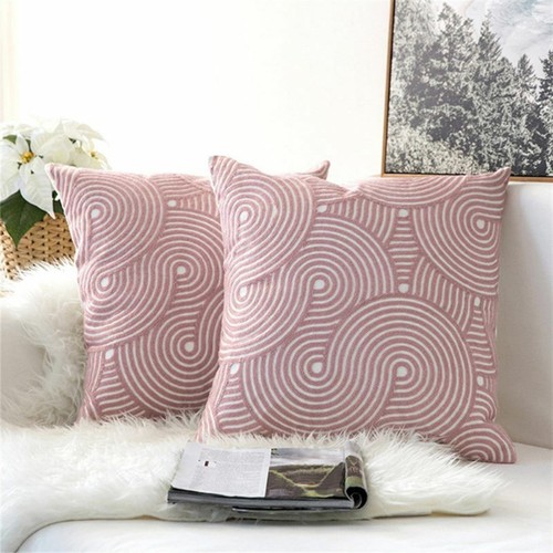 Stripe Pillowcase Cushion Case Home Decoration Cotton Linen Cushion Cover Gift
