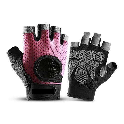 Gym Weight Lifting Half Finger Gloves Fitness Sports Exercise Training Supporter
