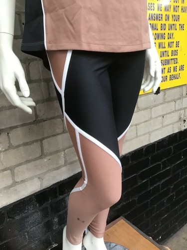 Under armour ua ladies edgelit leggings tech block t shirt set suit XS S M L new