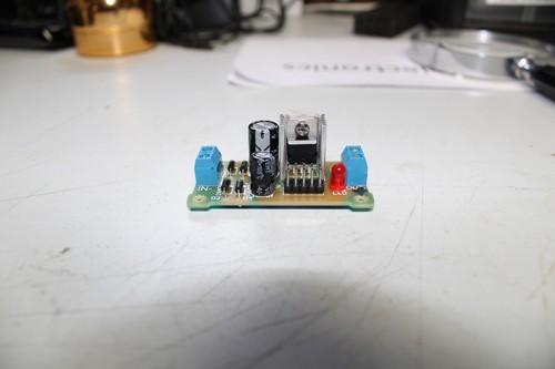 LM7812 Step Down 14.5-35v To 12v voltage regulator FULLY ASSEMBLED US SELLER