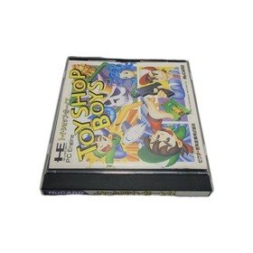 NEC PC Engine Toy Shop Boys HuCard Japan Game w/Box Instructions Reg Card