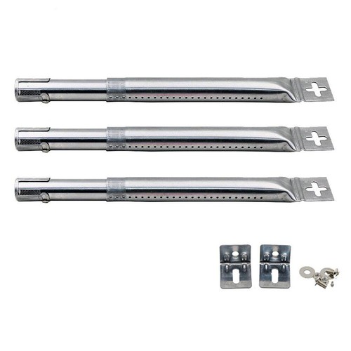 ADJUSTABLE UNIVERSAL 3PCS OUTDOOR BAR BURNER TUBE PIPE GAS BBQ GRILL REPLACEMENT