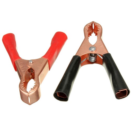 10 PCS Red /& Black 75MM Electrical Battery Test Clip Alligator clip Clamp