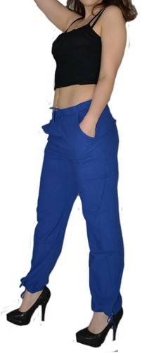 Damen Leinen Hose Style Sommer Pumphose Aladinhose Haremhose 123