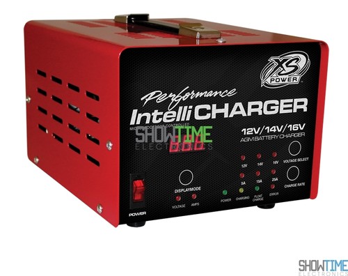 XS Power 1005 12Volt//16 Volt Car Audio//Racing Battery Intellicharger//Charger
