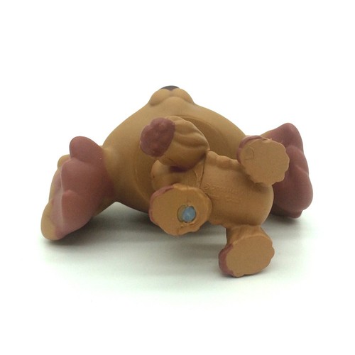 Littlest Pet Shop #716 Brown Rare Cocker Spaniel Dog Flower Eyes LPS Toys
