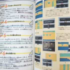 SUPER STAR FORCE Guide w/Map Nintendo Famicom Japan Book 1986 TJ89