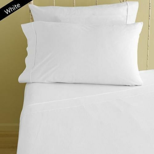 600TC EGYPTIAN COTTON DEEP PKT SHEET SET,DUVET SET WHITE SOLID Queen//King//Twin