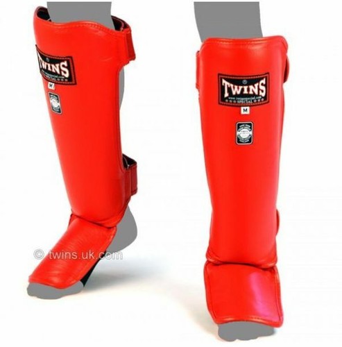 Muay Thai MMA Kickboxing Shin Guards by Twins Special SGL3