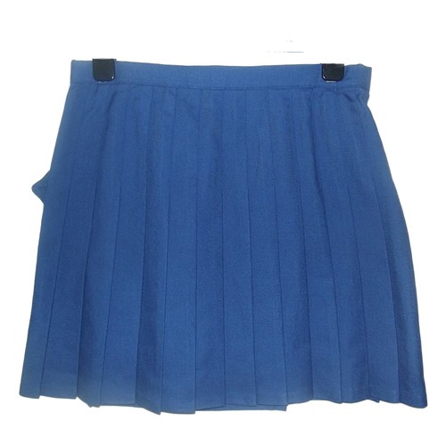 NEW GIRLS EX JOHN LEWIS BLUE PLEATED GAMES SCHOOL SKIRT KILT 22-34 Waist NETBALL