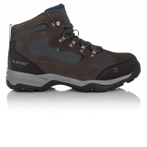 Hi-Tec Mens Storm Wp Walking Hiking Mountain Outdoors Boots Grey