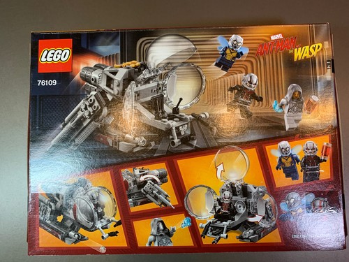 Lego Marvel Super Heroes 76109 ANT Man /& the Wasp Quantum Realm Explorers Set