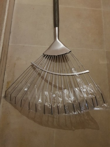 Stainless Steel Lawn Rake