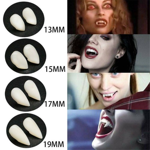 Halloween Cosplay Dentures Zombie-Vampire-Teeth Ghost Devil Fangs Party Props US
