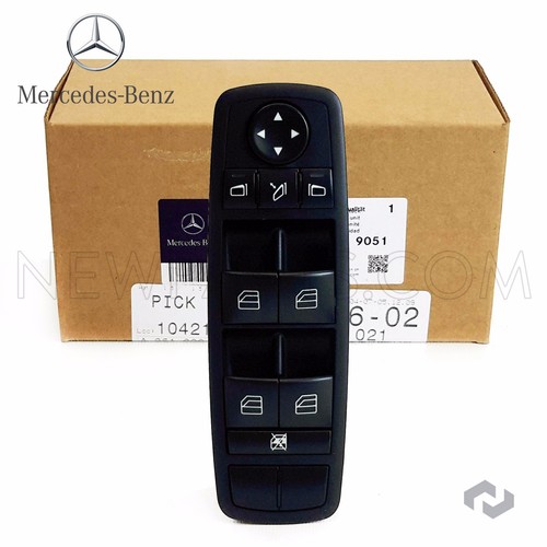 For Mercedes W164 ML X164 GL W251 R Class Front Left Door Window Switch Genuine