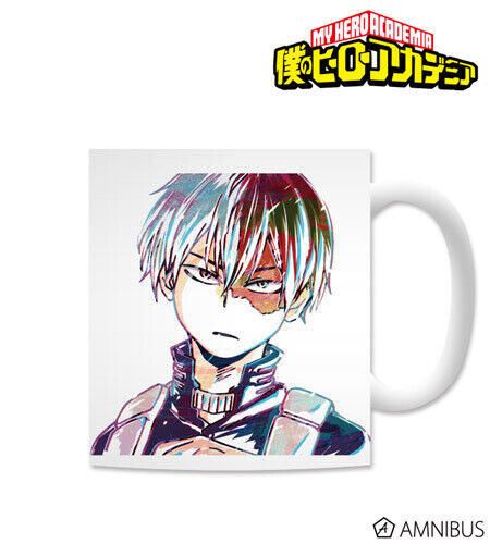 My Hero Academia Todoroki Shoto Manga Style Coffee Mug Cup Anime Manga NEW