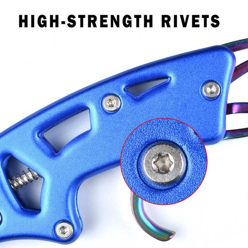 Fishing Tackle Set Aluminium Alloy Fish Lip Grip Fish Control with Multifunction