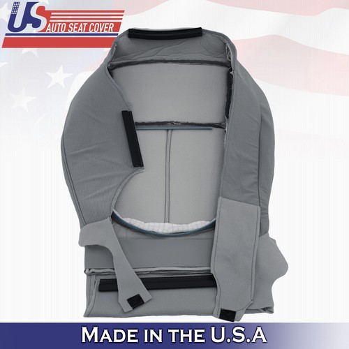 Stone Gray 2009 to 2010 Ford F150 XTR FX4 FX2 BOTTOMS Cloth Seat cover in Med Stone Gray 2009 to 2010 Ford F150 XTR FX4 FX2 BOTTOMS Cloth Seat cover in Med