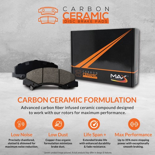 2007-2012 X5 2008-2010 X6 Front Max Performance Ceramic Brake Pads