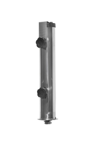 Edelstahl für Schirmstöcke Ø 32-48 mm Sonnenschirmständer für Bodenmontage
