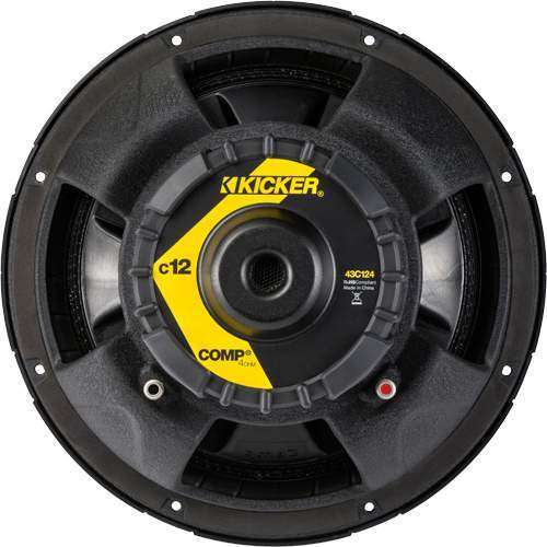 Kicker 43C124 Comp 12-Inch Subwoofer