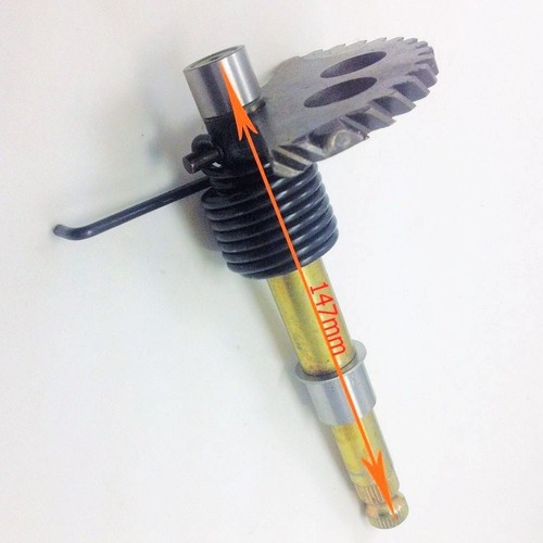 GY6 125cc 150cc Kick Start Shaft Gear Spindle Chinese Scooter Parts 147mm