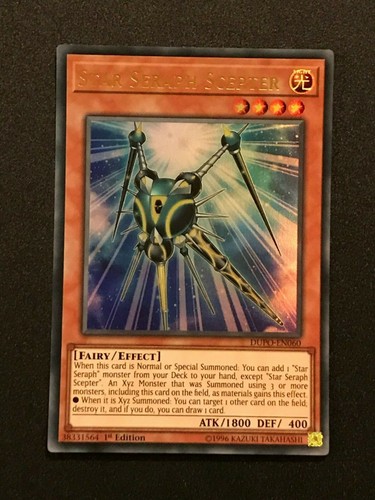 Star Seraph Scepter DUPO-EN060 1st Edition Yugioh Ultra Rare
