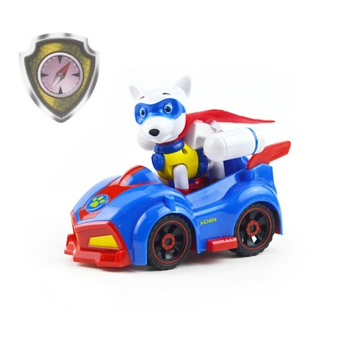Paw Patrol Dog Toys Set Tracker Robot Dog Puppy Tirez musique voiture Patrol