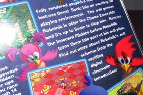 Sonic 3D Blast (Sega Saturn 1996) FACTORY SEALED! - RARE!