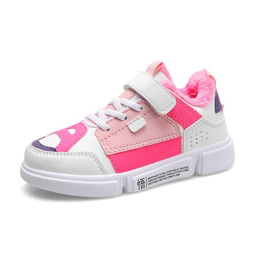 Kids Boy Girls Winter Snow Shoes Cute Warm Athletic Causal Outdoor Cotton Shoes