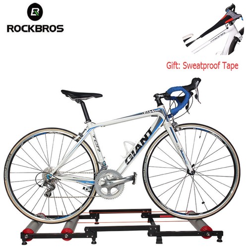 RockBros Indoor Roller Trainer Cycling Folding Parabolic Bike Rollers Trainer