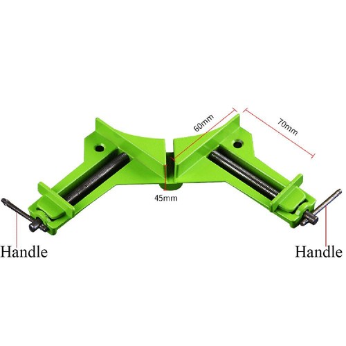 90° Degree Right Angle Clip Woodworking Hand Tool Picture Frame Corner Clamp HQ