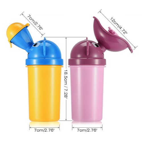 Children Potty Urinal Reusable Plastic Pee Cup Car Travel Pee Training Portable