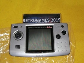 NEO GEO POCKET SOLID SILVER  BOXED MATCH SERIAL REG CARD