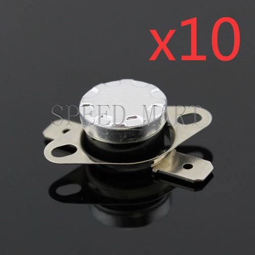 10 pcs Temperature Switch Control Sensor Thermal Thermostat 80°C N.C KSD301