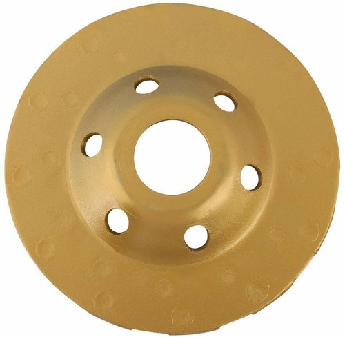2X 100mm Gold Diamond Grinding Wheel Disc Segment Bowl Cup Concrete Grinder Disc