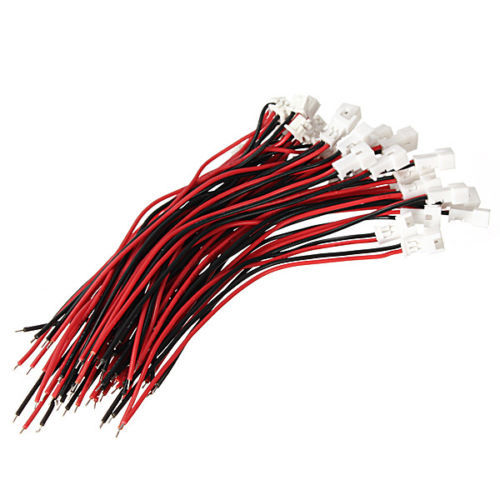 20 Paires Micro JST PH 1.25 2 broches mâle fiche femelle avec connecteur Fil Câbles CP