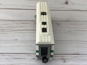 Lego #10158 World City High Speed Train Car Complete w/ Minifigs & Manual - Rare