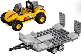 LEGO CITY - Dune Buggy Trailer - 60082 - Pre-Funned - 222 Pcs - Complete