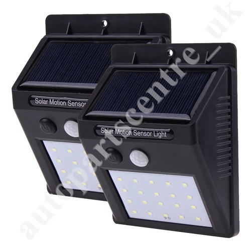 20 LED PIR Bewegungsmelder Solarleuchte Solarlampe Wandleuchte Gartenlampe Licht