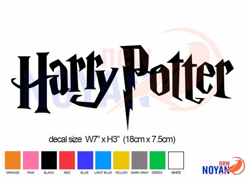 HARRY POTTER DECAL,VINYL CUT OUT STICKER