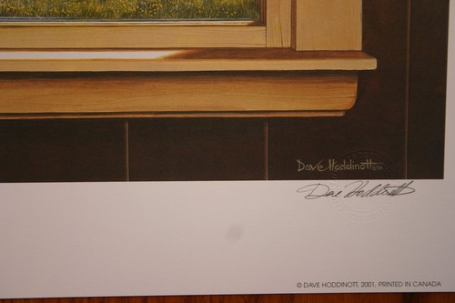 The Window View Dave Hoddinott Signed /& Numbered Limited Collectors Edition