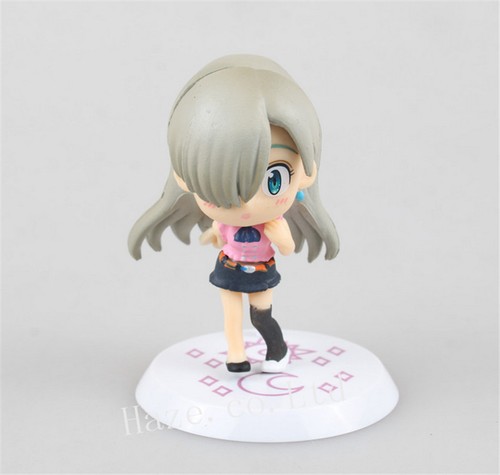 2pcs Anime The Seven Deadly Sins Meliodas /& Elizabeth Liones PVC Figure QQQ