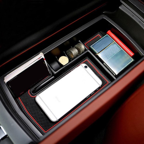 Per Peugeot 3008 Gt 2016-2018 Plastica Bracciolo Cassetta Attrezzi Inserti Borsa